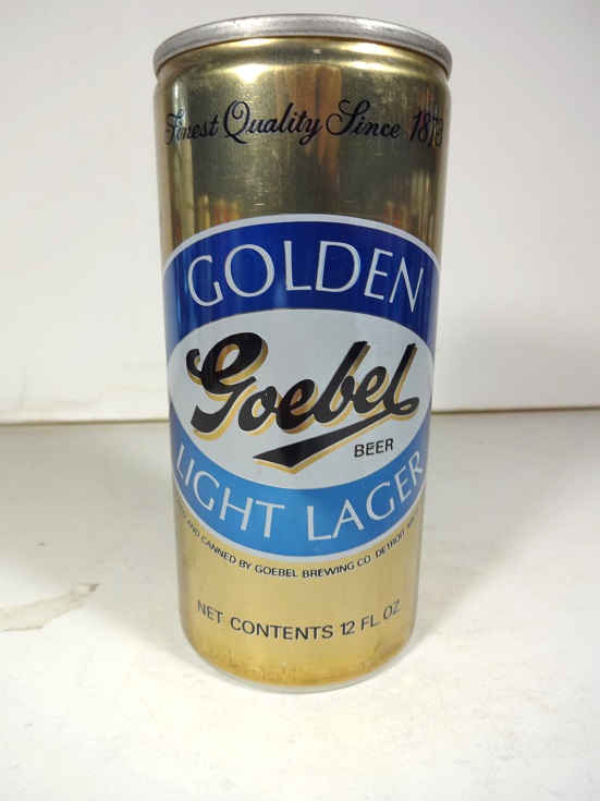 Goebel Golden Light Lager - T12 - Click Image to Close